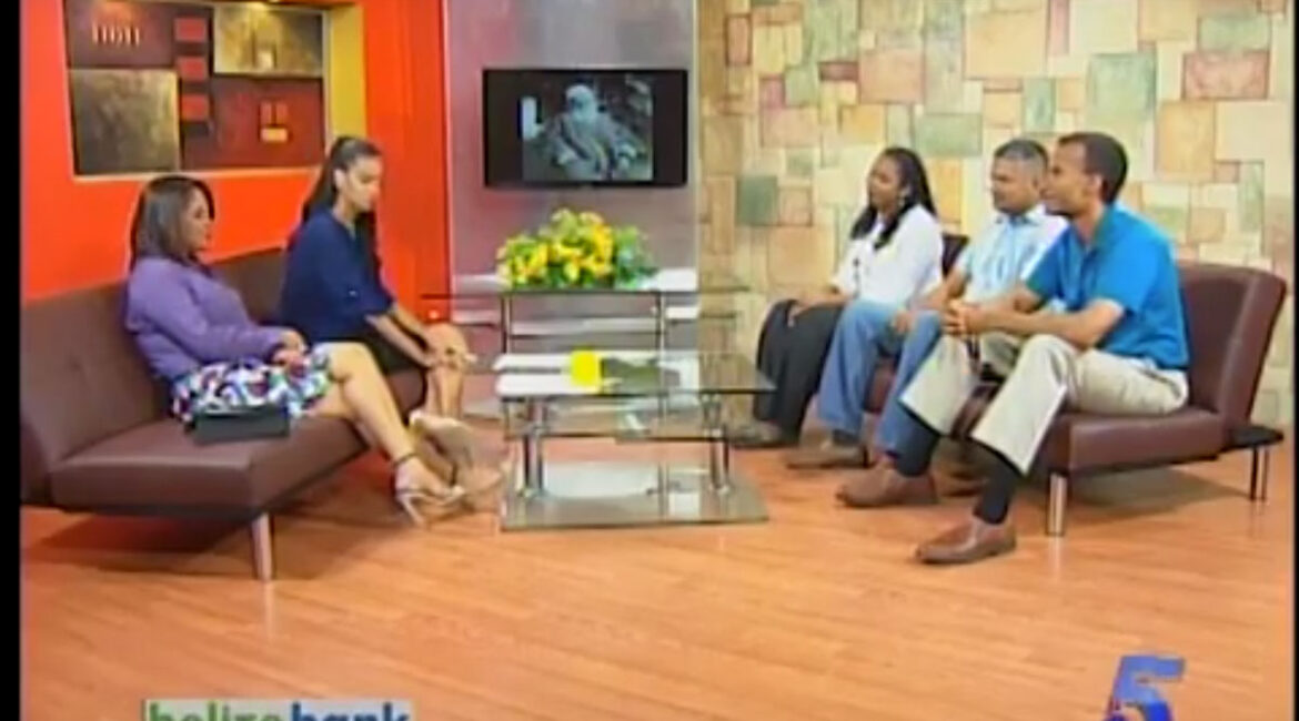 Belize Baha’is on Open Your Eyes morning show