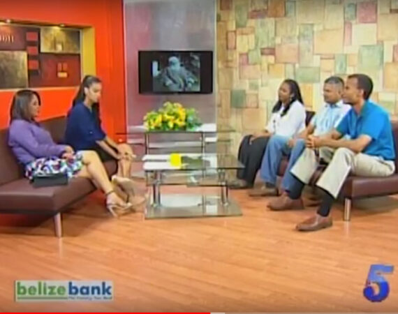Belize Baha’is on Open Your Eyes morning show
